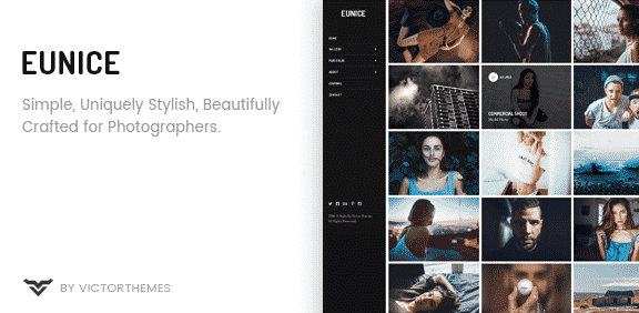 Eunice - Photography Portfolio WordPress Theme