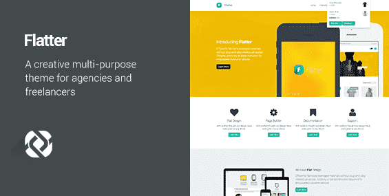 Flatter - Multi-Purpose Theme for Your Creativity