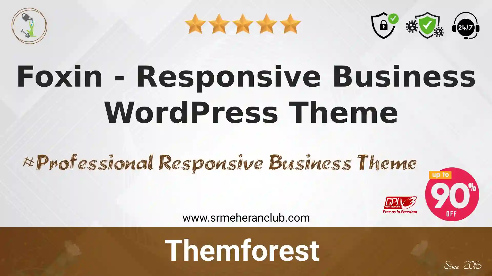 Foxin – Responsive Business WordPress Theme — Theme by Themeforest