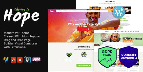 Hope - Non-Profit, Charity & Donations WP Theme 3.5