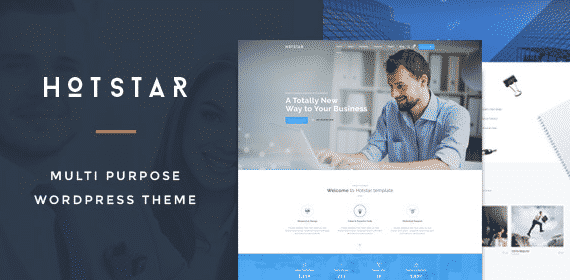 HotStar – MultiPurpose Business WordPress Theme