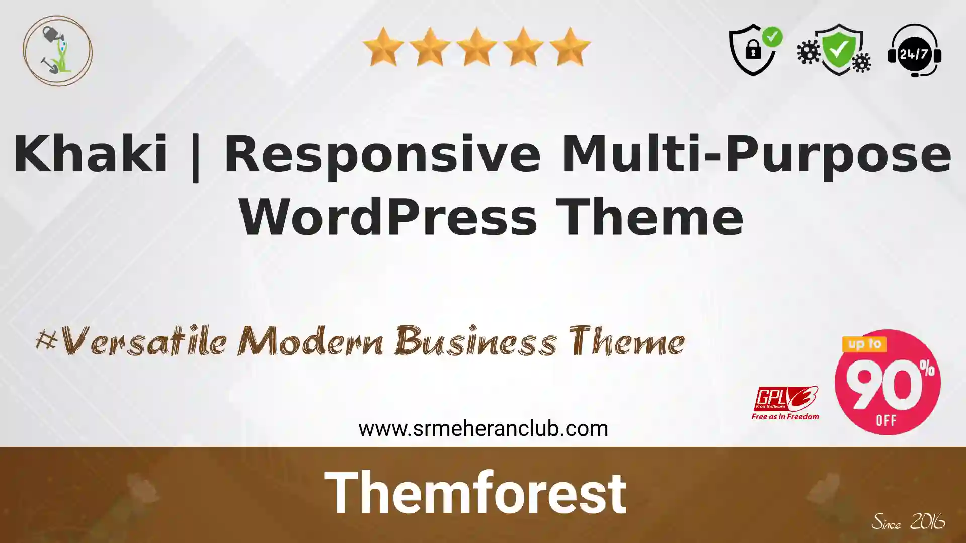 Khaki | Responsive Multi-Purpose WordPress Theme — Theme by Themeforest