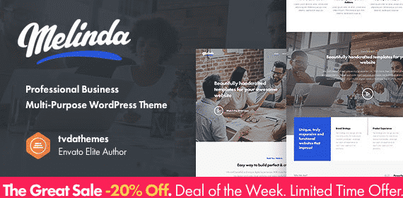 Melinda - Multi-Purpose WordPress Theme
