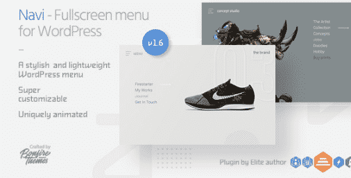 Navi: Fullscreen WordPress Menu
