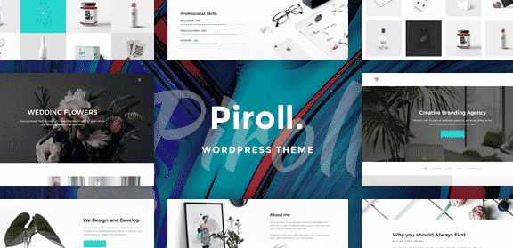 Piroll - Portfolio WordPress Theme