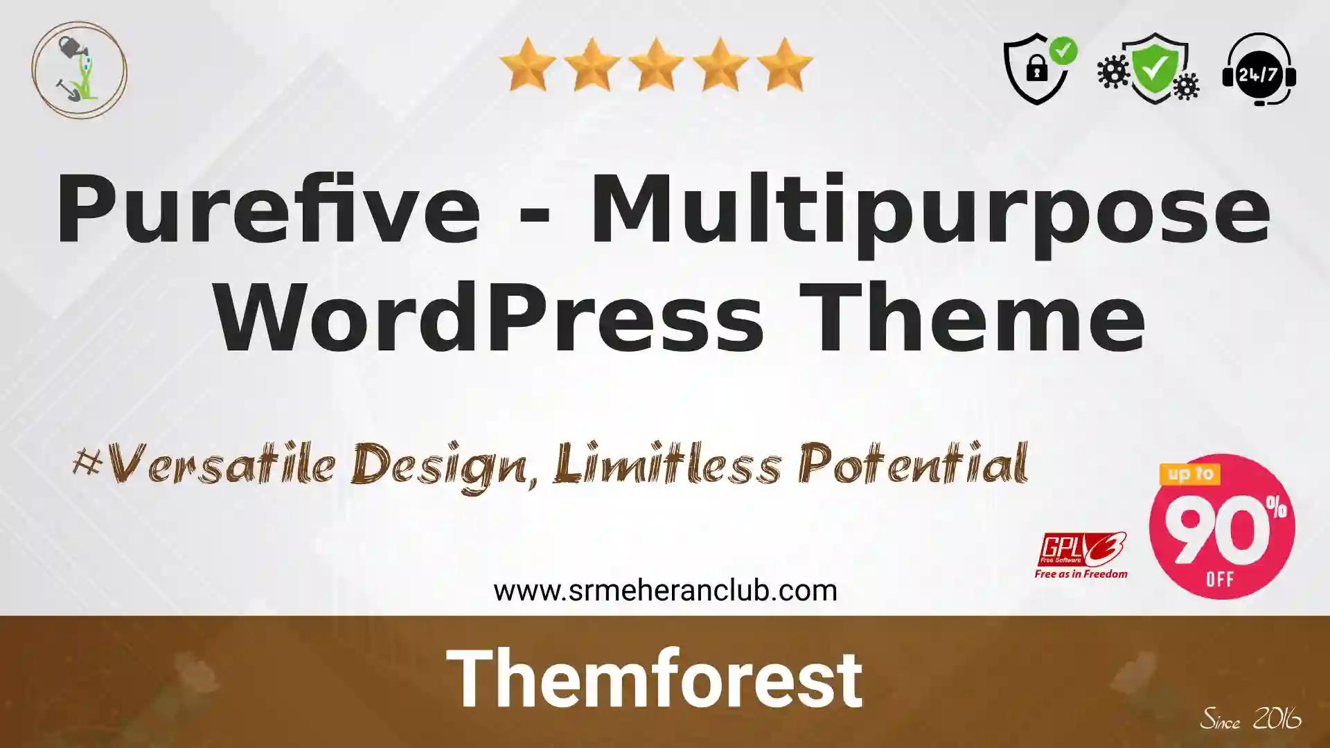 Purefive – Multipurpose WordPress Theme — Theme by Themeforest