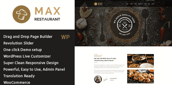 Product Image - Restaurant – Responsive WordPress Theme 1.3.2