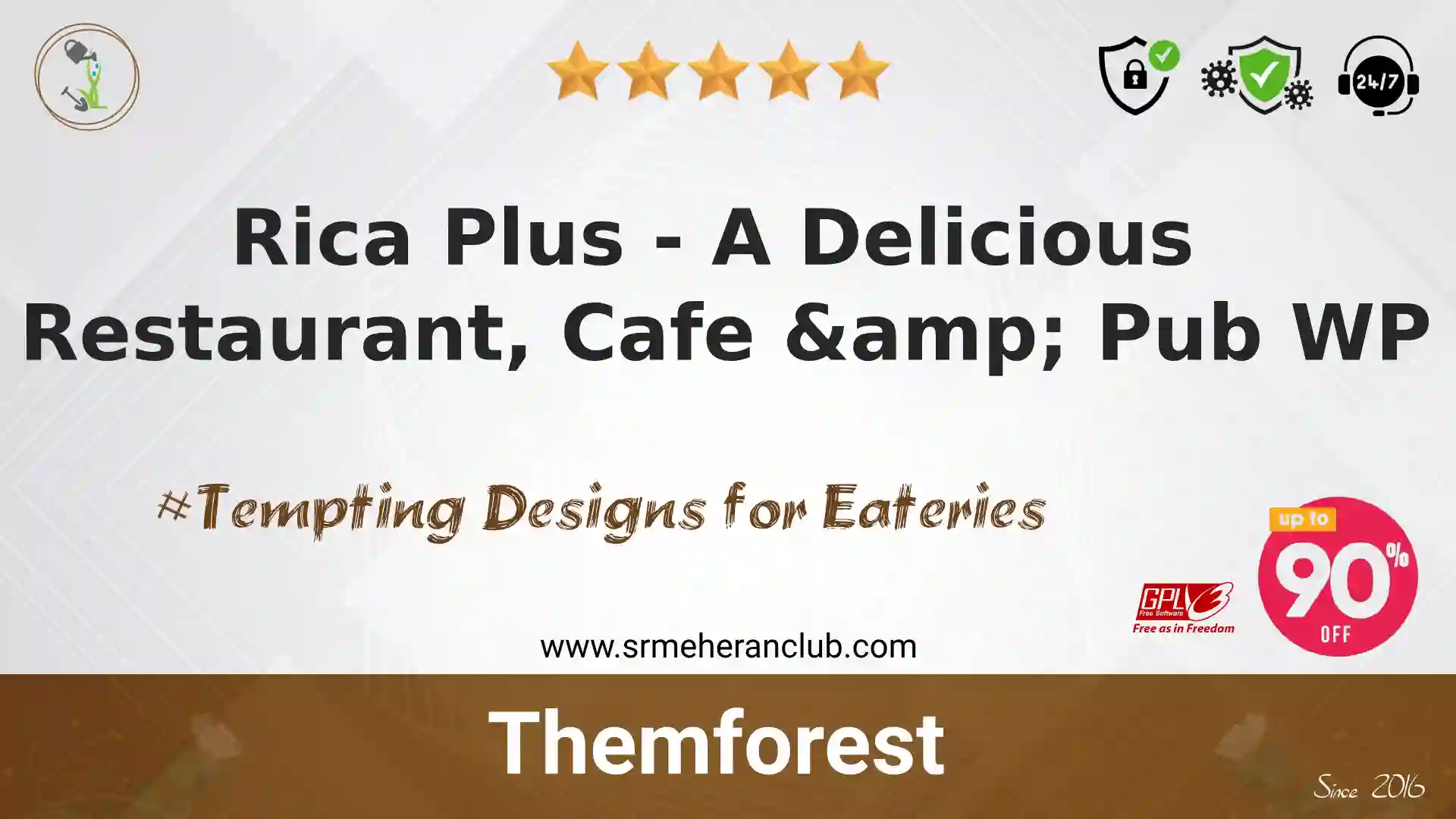 Rica Plus – A Delicious Restaurant, Cafe & Pub WP