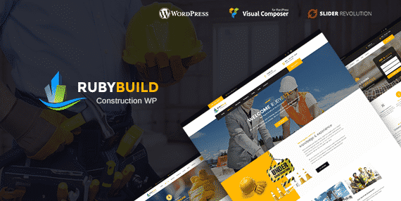 Product Image - RubyBuild – Building & Construction WordPress Them 2.0