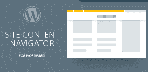 Site Content Navigator for WordPress