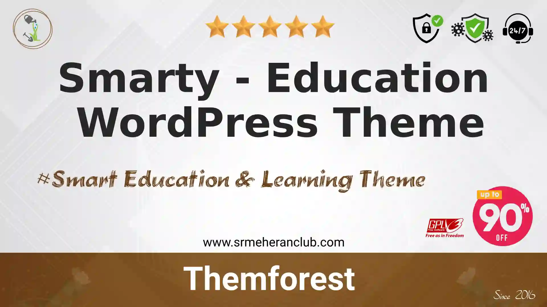 Smarty – Education WordPress Theme — Theme by Themeforest