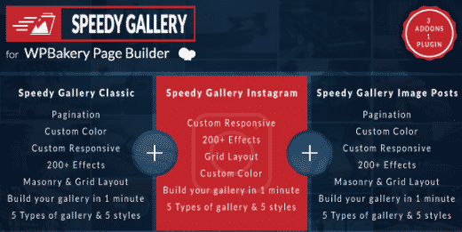 Speedy Gallery Addons for WPBakery Page Builder