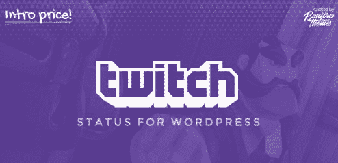 Twitch Status for WordPress