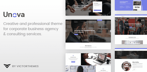 Unova - Consulting Business WordPress Theme