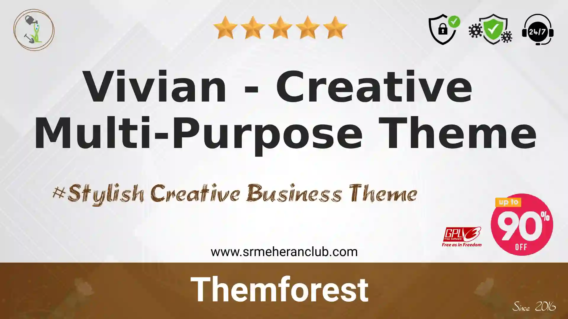 Vivian – Creative Multi-Purpose Theme — Theme by Themeforest