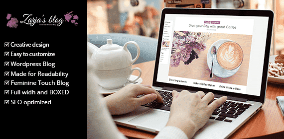 Zarja - WordPress Blog Theme