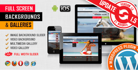 Image and Video FullScreen Background WP Plugin