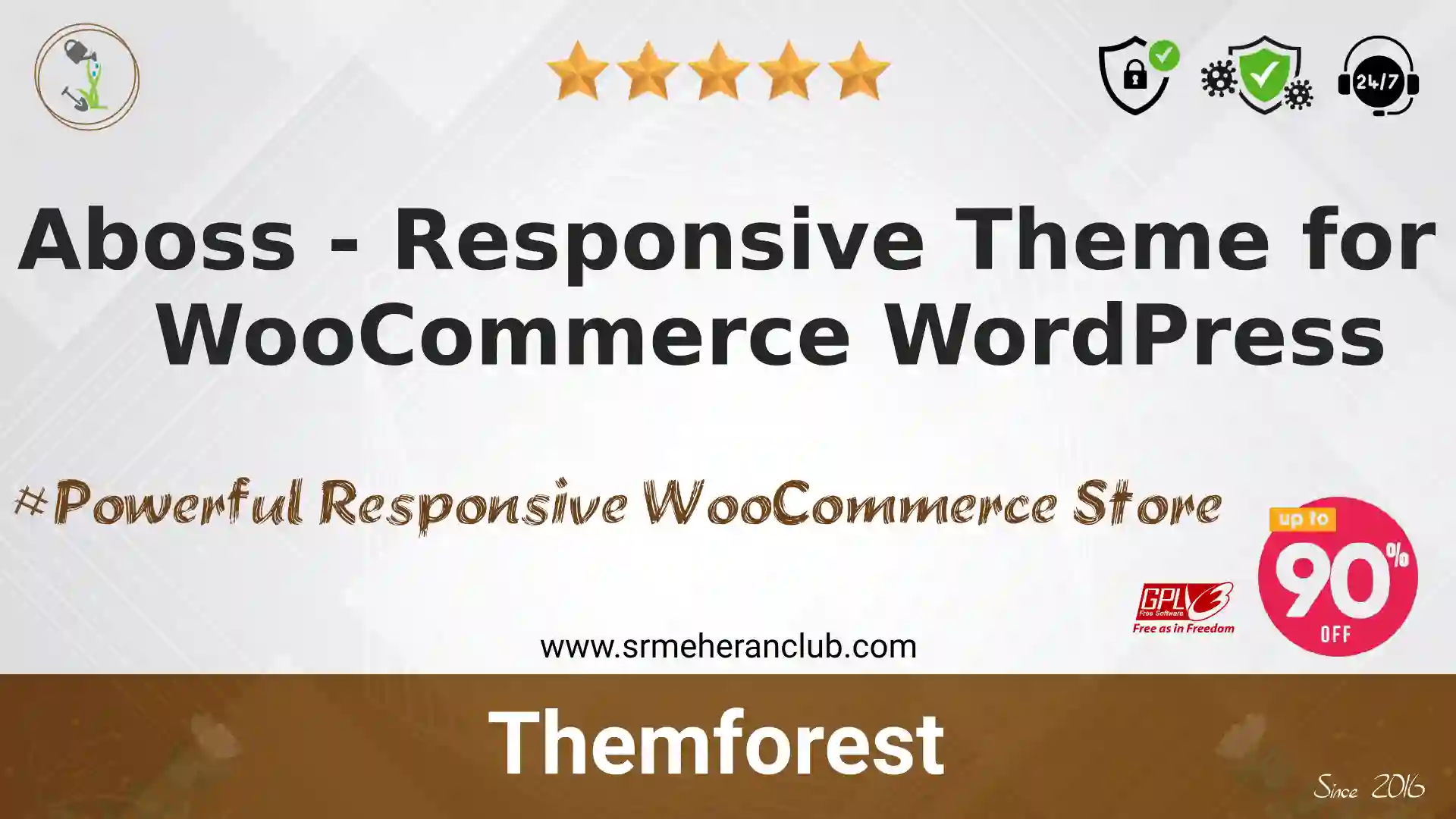Aboss – Responsive Theme for WooCommerce WordPress — Theme by Themeforest