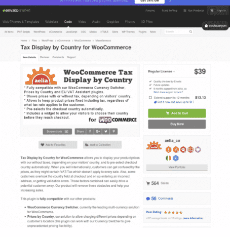 Aelia Tax Display by Country for WooCommerce . 1.22.3.260518