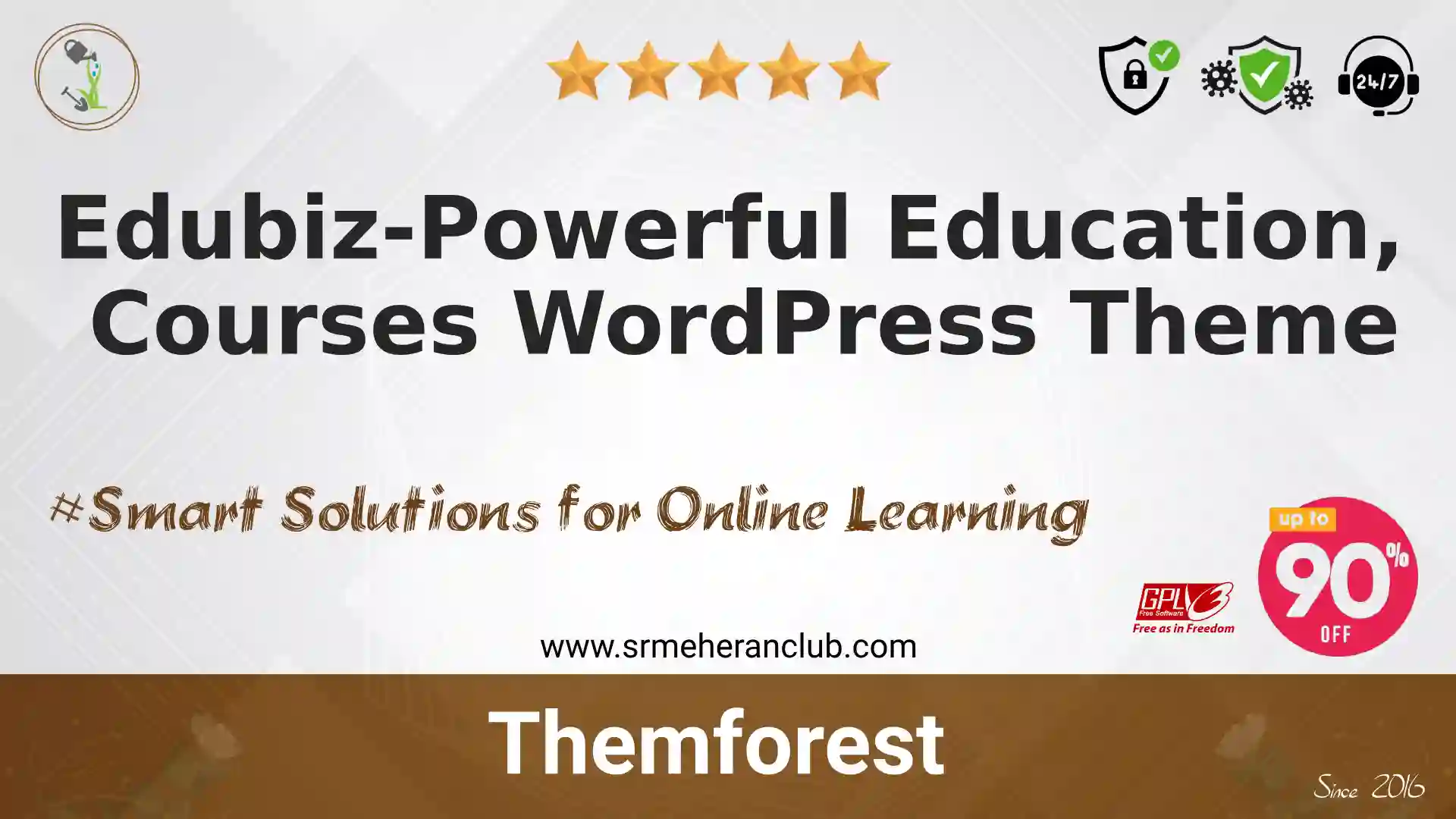 Edubiz-Powerful Education, Courses WordPress Theme — Theme by Themeforest