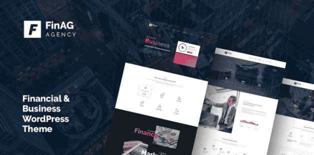 Finag - Creative & Finance Agency WordPress Theme