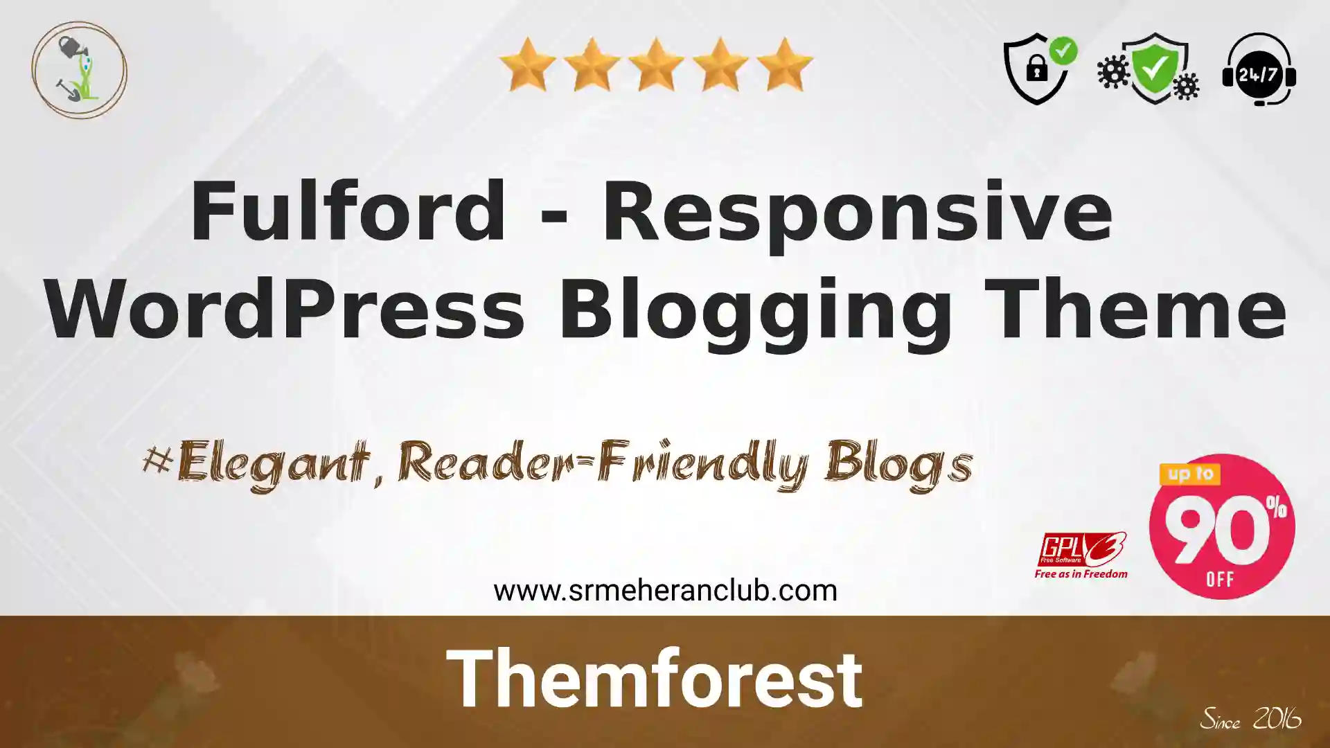 Fulford – Responsive WordPress Blogging Theme — Theme by Themeforest