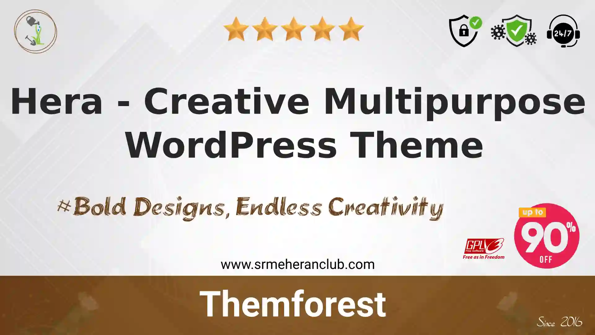 Hera – Creative Multipurpose WordPress Theme — Theme by Themeforest