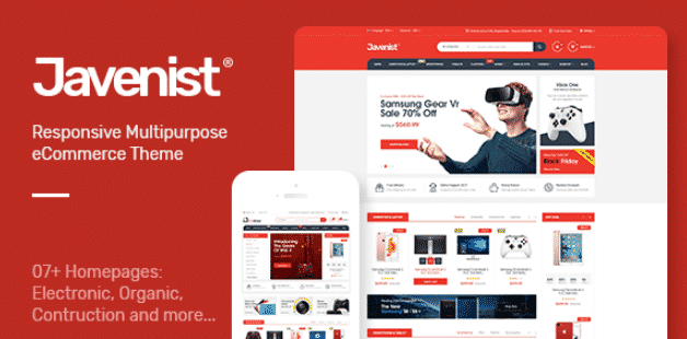 Javenist - Multipurpose eCommerce WordPress Theme