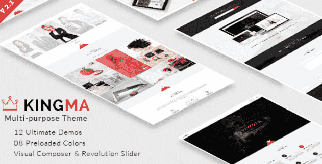 KingMa | Creative Business One & MultiPage Theme