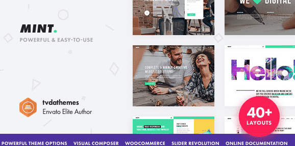Mint - Creative Multi-Purpose WordPress Theme 2.1