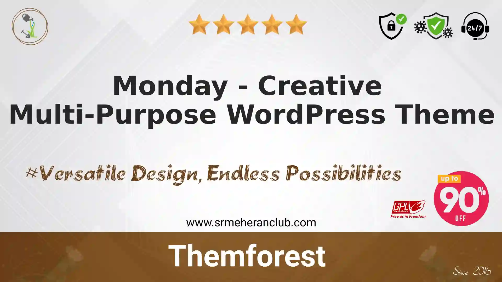 Monday – Creative Multi-Purpose WordPress Theme — Theme by Themeforest