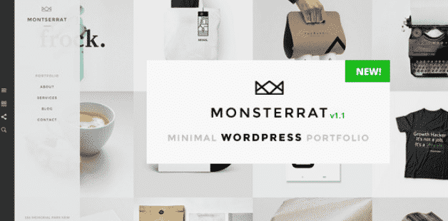 Monsterrat - Minimal WordPress Portfolio Theme