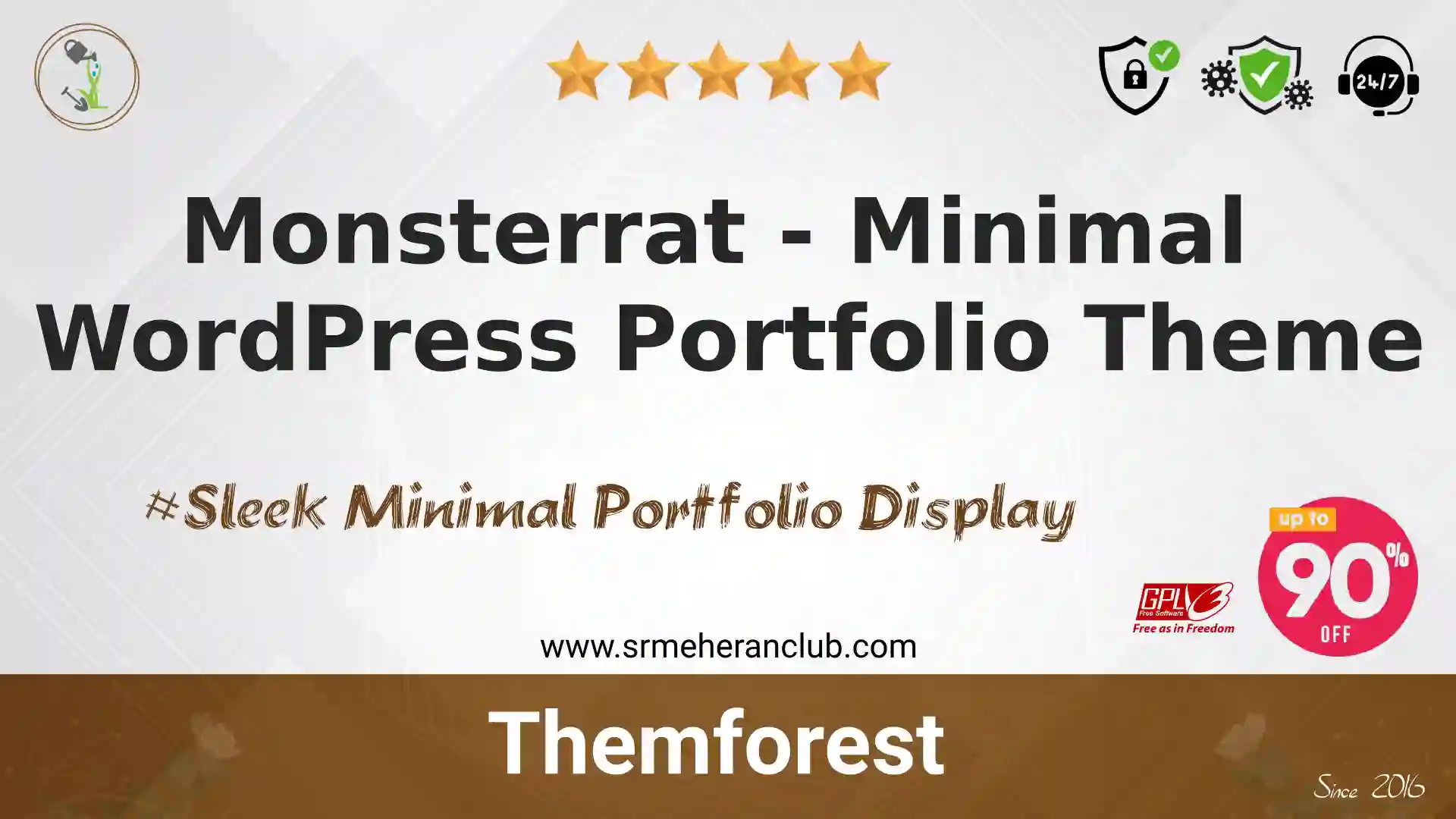 Monsterrat – Minimal WordPress Portfolio Theme — Theme by Themeforest