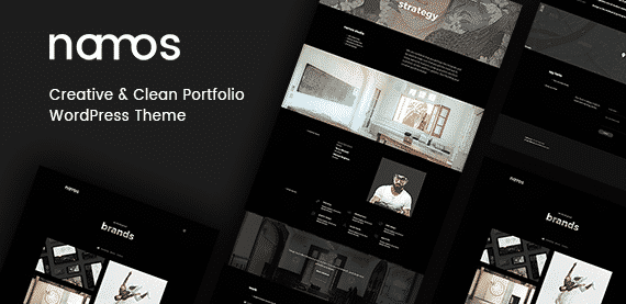 Namos - Creative One/Multi-Page Portfolio WordPres
