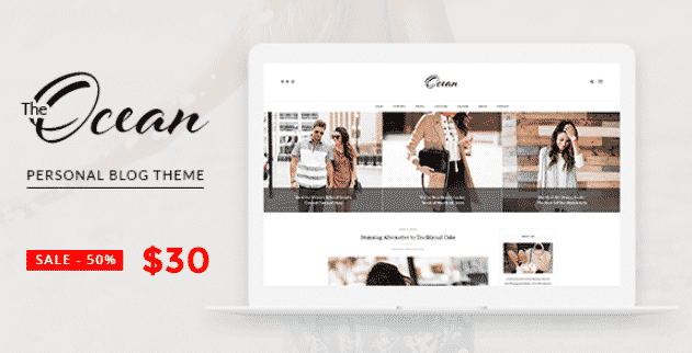 Ocean - Exquisite WordPress Blog