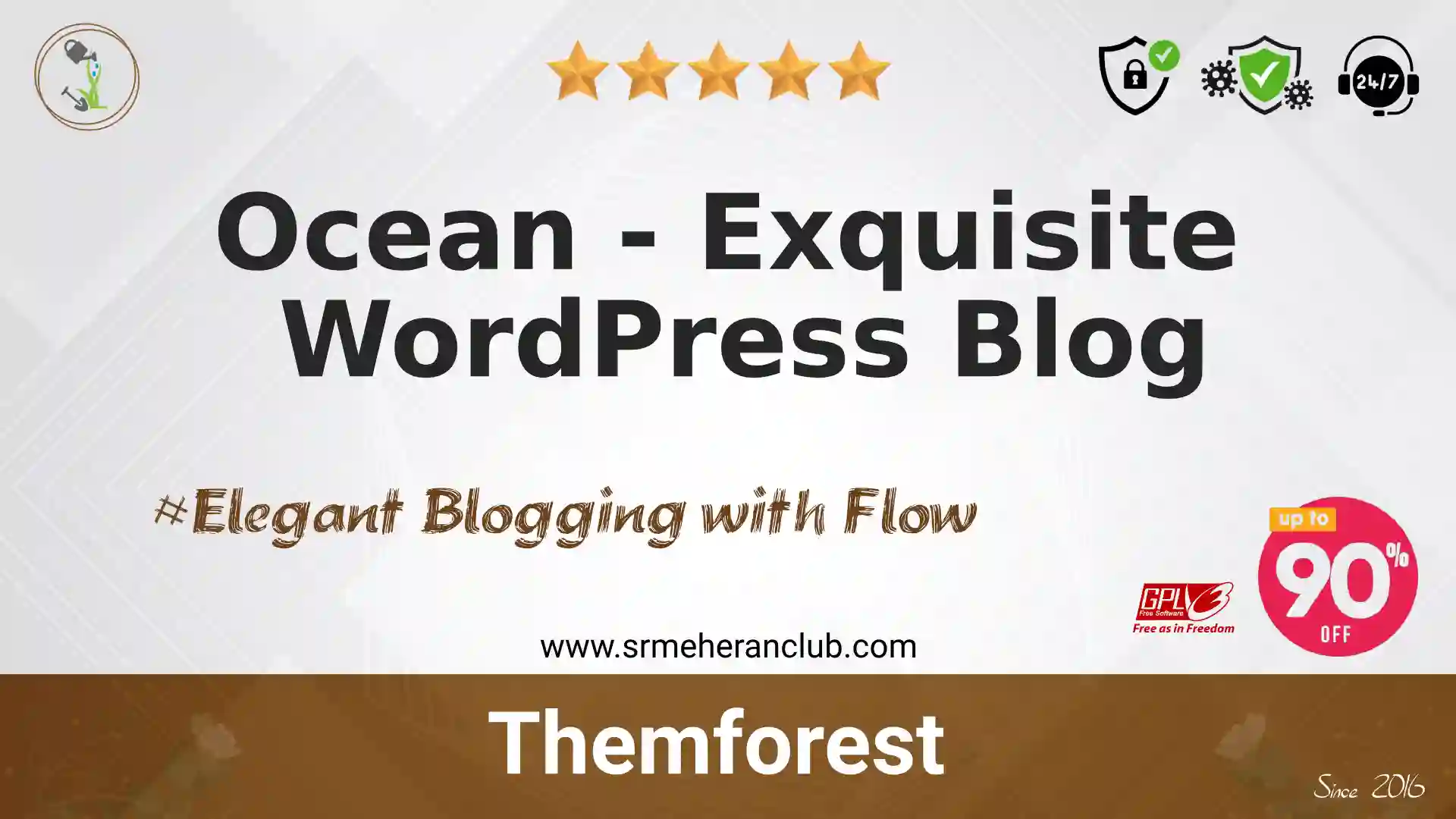 Ocean – Exquisite WordPress Blog — Theme by Themeforest