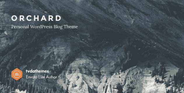 Product Image - Orchard – Personal WordPress Blog Theme