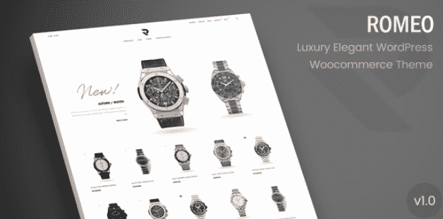 Romeo - Luxury Modern WooCommerce WordPress Theme