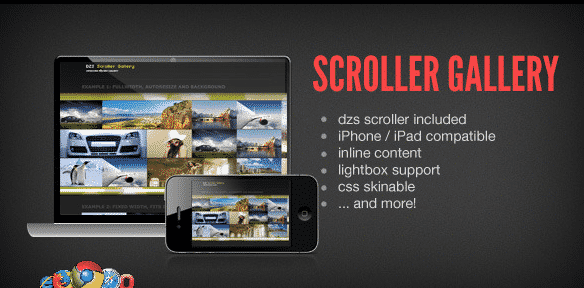 DZS Scroller Gallery - Cool jQuery Media Gallery