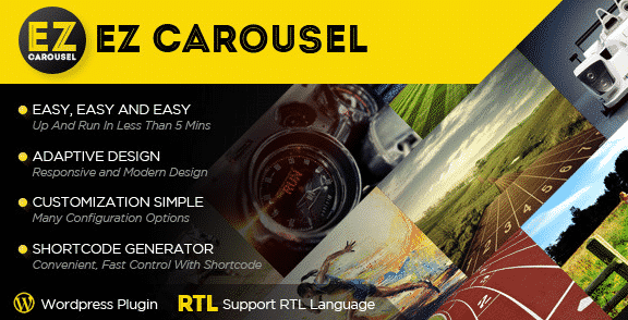 EZ Carousel - Modern Wordpress Carousel Slider