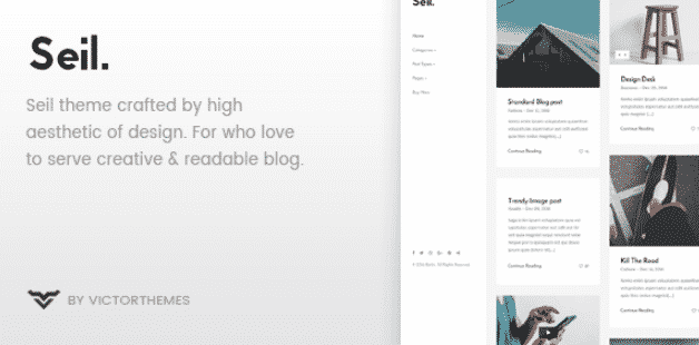 Seil - A Responsive WordPress Blog Theme