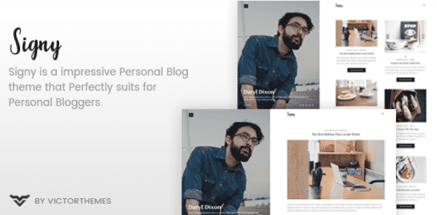 Signy - A Personal Blog WordPress Theme