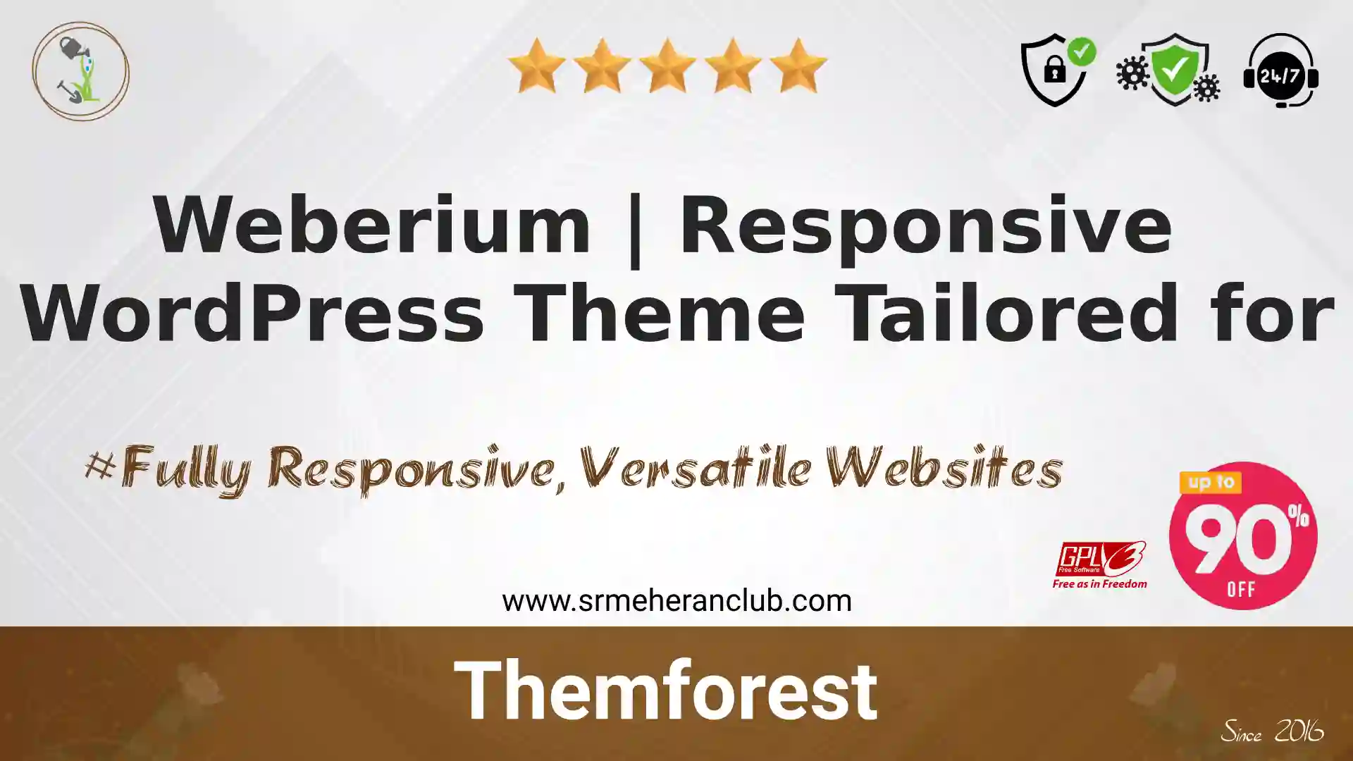 Weberium | Responsive WordPress Theme Tailored for — Theme by Themeforest