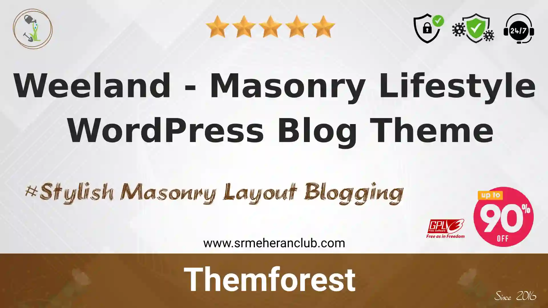 Weeland – Masonry Lifestyle WordPress Blog Theme — Theme by Themeforest