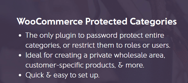 WooCommerce Protected Categories 2.7.5