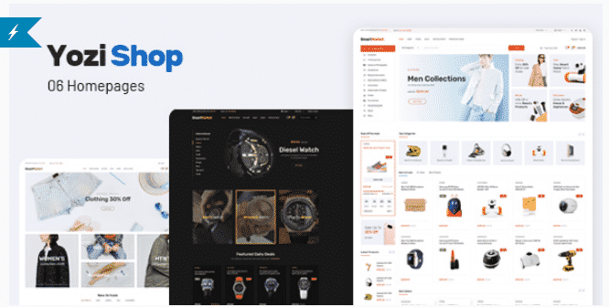 Yozi - Multipurpose Electronics WooCommerce WordPress Theme 2.0.43
