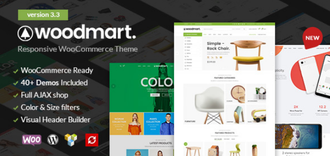 WoodMart - Responsive WooCommerce WordPress Theme 7.6.0