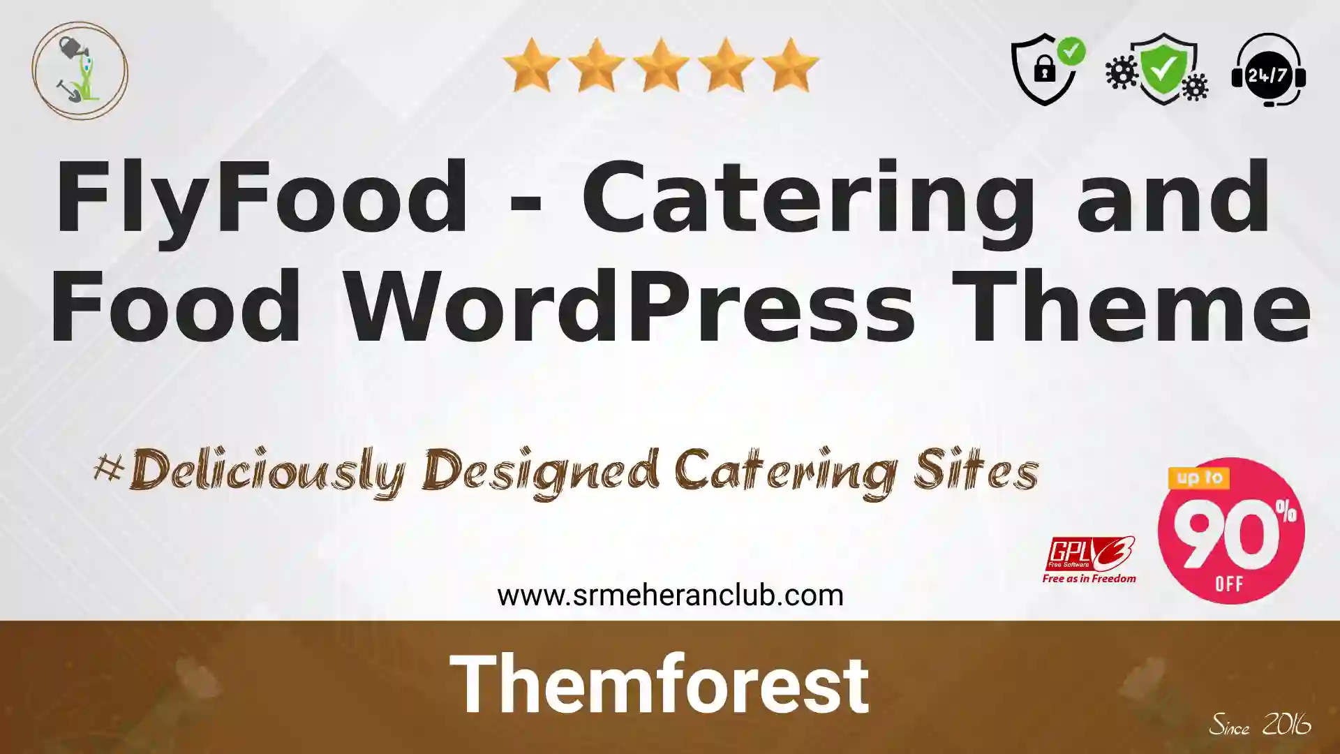 FlyFood – Catering and Food WordPress Theme