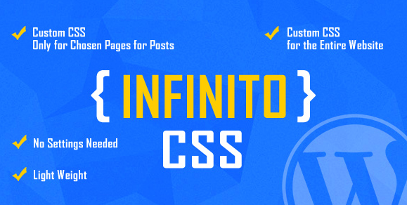INFINITO - Custom CSS for Chosen Pages and Posts