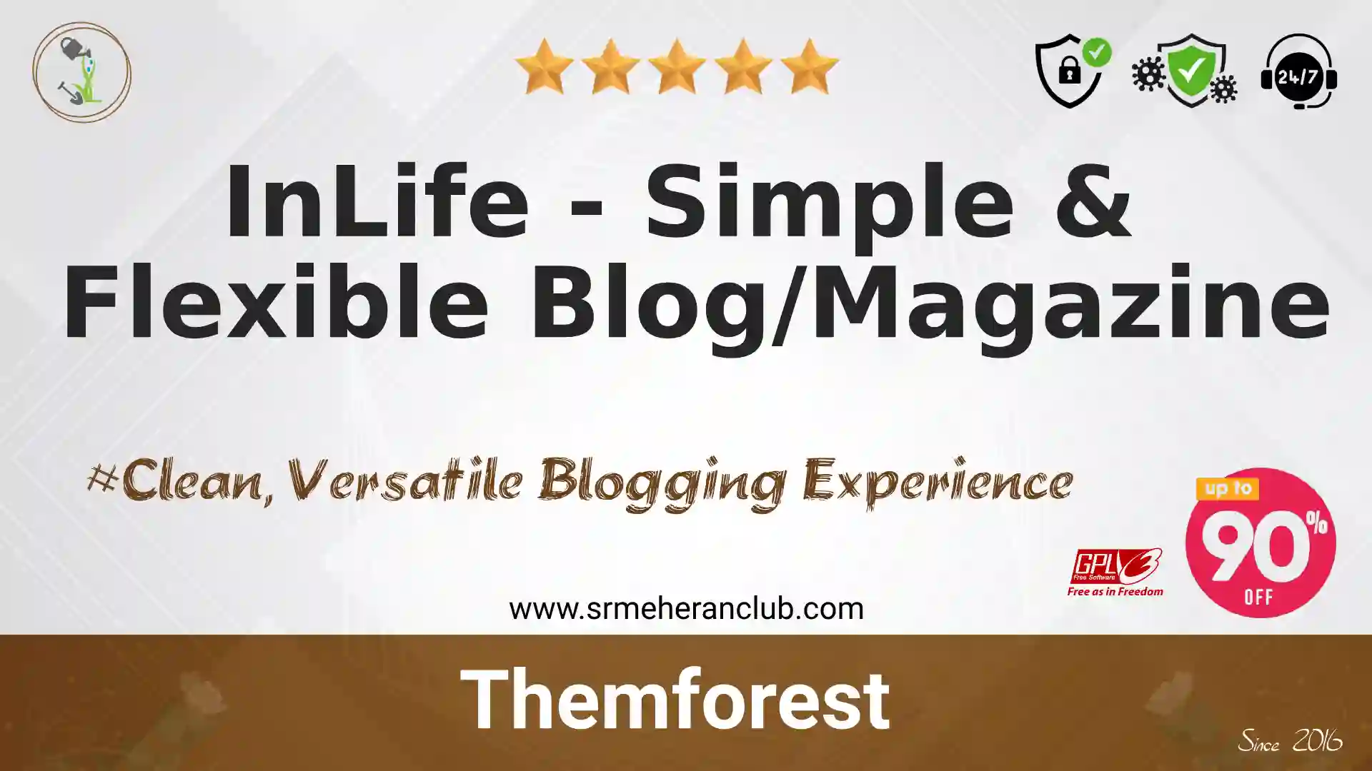 InLife – Simple & Flexible Blog/Magazine — Theme by Themeforest